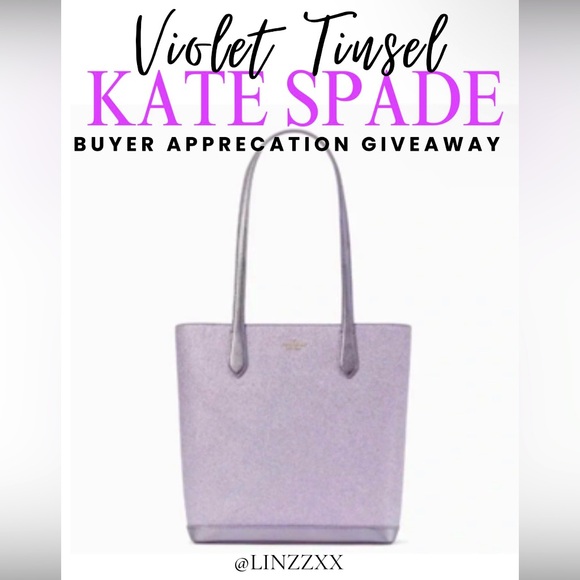 kate spade Handbags - NWT Kate Spade Tinsel Tote Entry